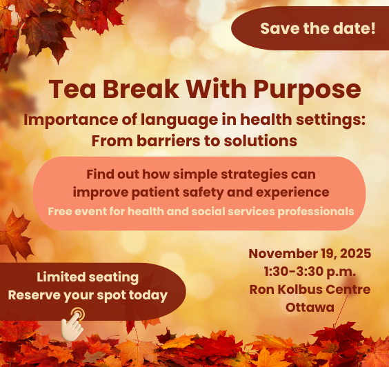 Invitation à l’événement Tea Break With Purpose