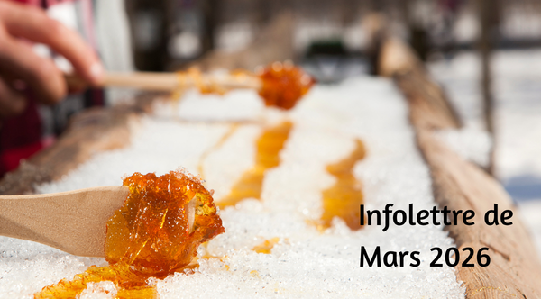 Infolettre de mars 2026