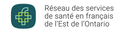Logo du Réseau des services de santé en français de l'Est de l'Ontario (RSSFE)